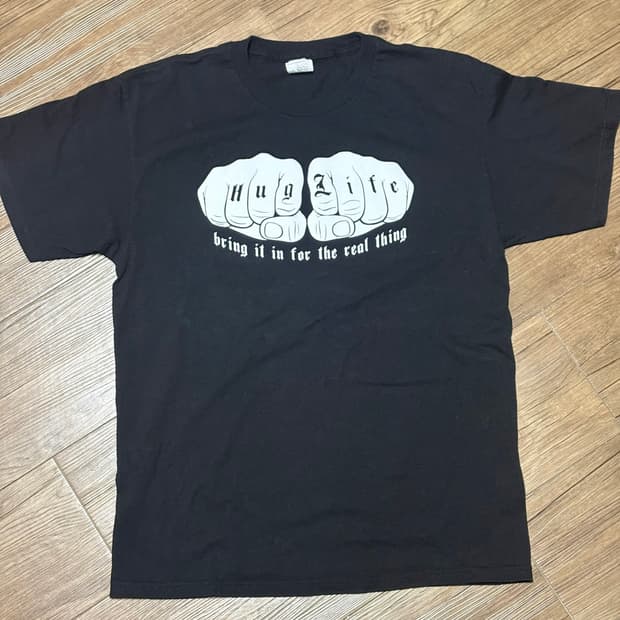 Alstyle Hug life 빈티지 티셔츠