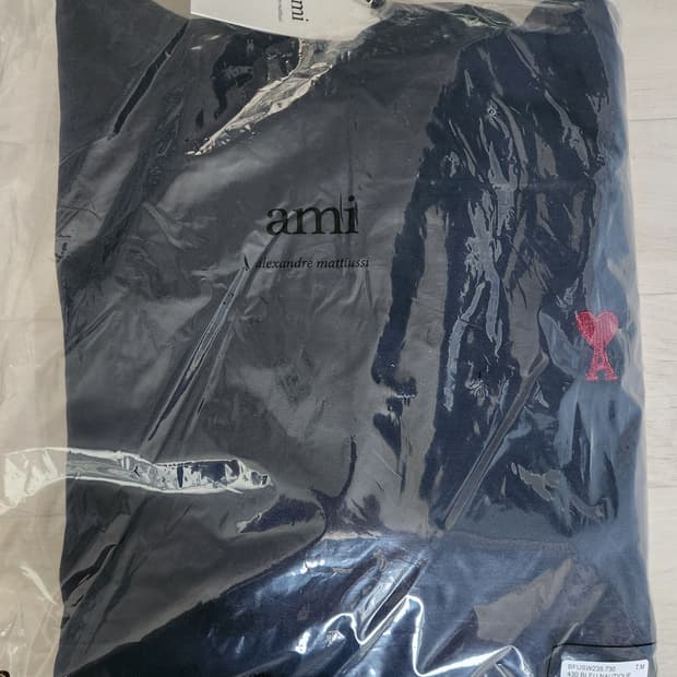 새상품)아미후드 네이비m