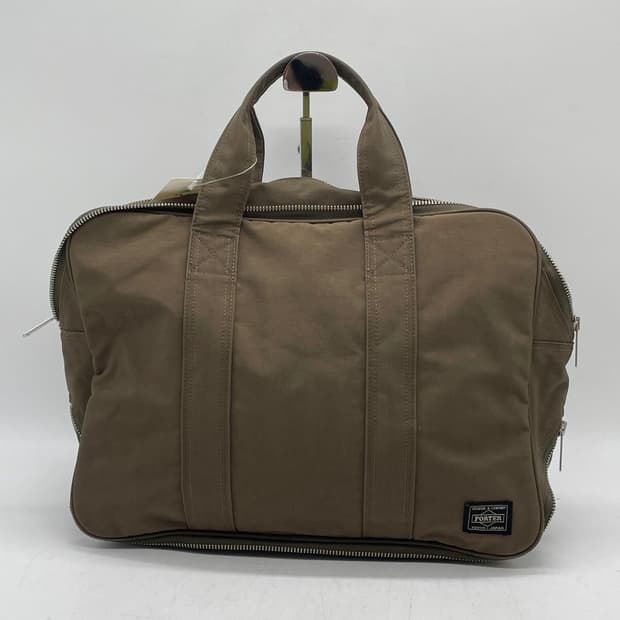 요시다포터 엘레강트 브리프케이스 더블지퍼 토트백