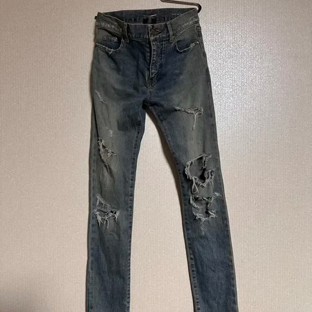 [백화점구매 - 한글택] 생로랑 15 무파진 -허리 28 사이즈