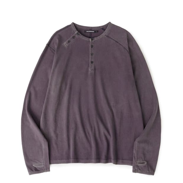 해칭룸 더블 헨리넥