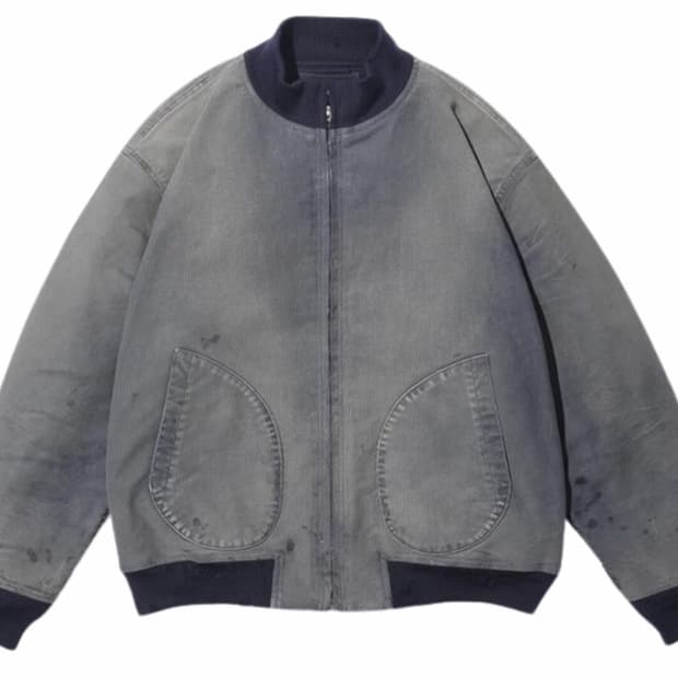 아프레쎄 덱 자켓 네이비 2사이즈