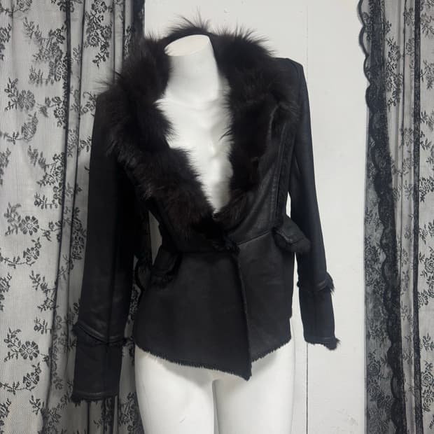 Egoist real fur shearling jacket