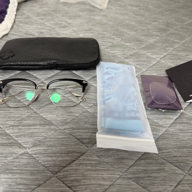 크롬하츠 슬런트레딕션 54사이즈 블랙실버 새제품 판매합니다