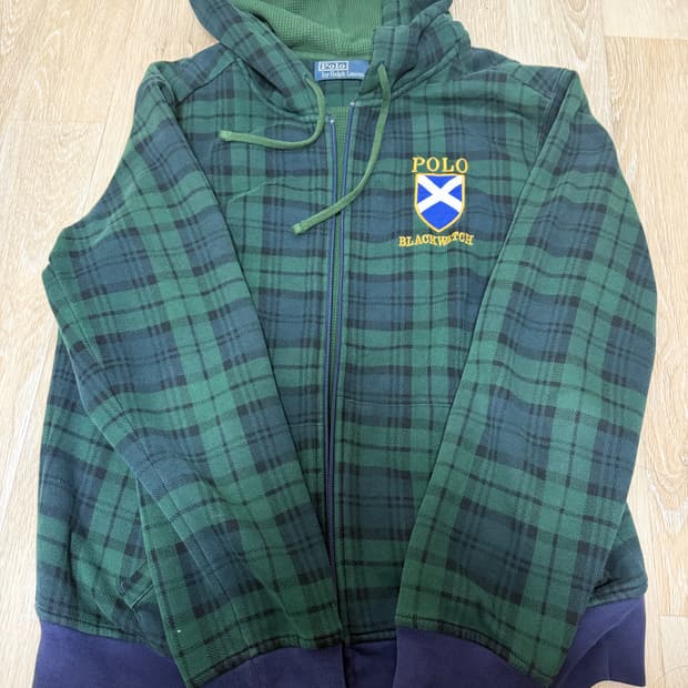 폴로 후드집업xl