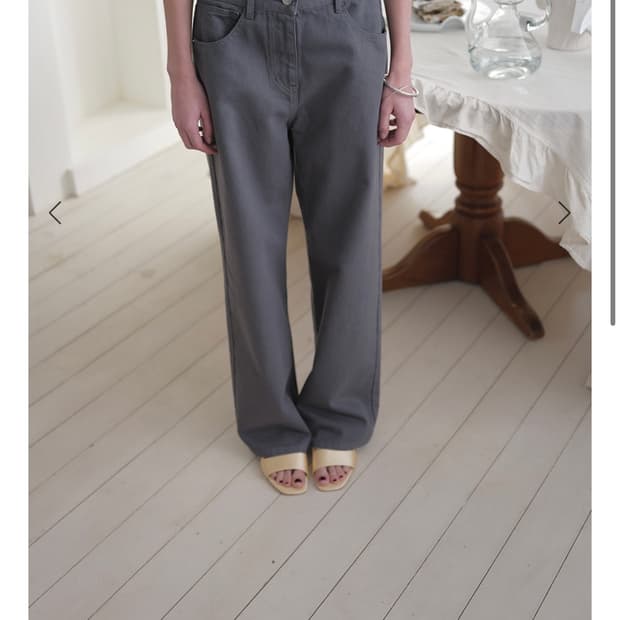 EHRE CLASSIC STRAIGHT DENIM grey(36) 팝니다