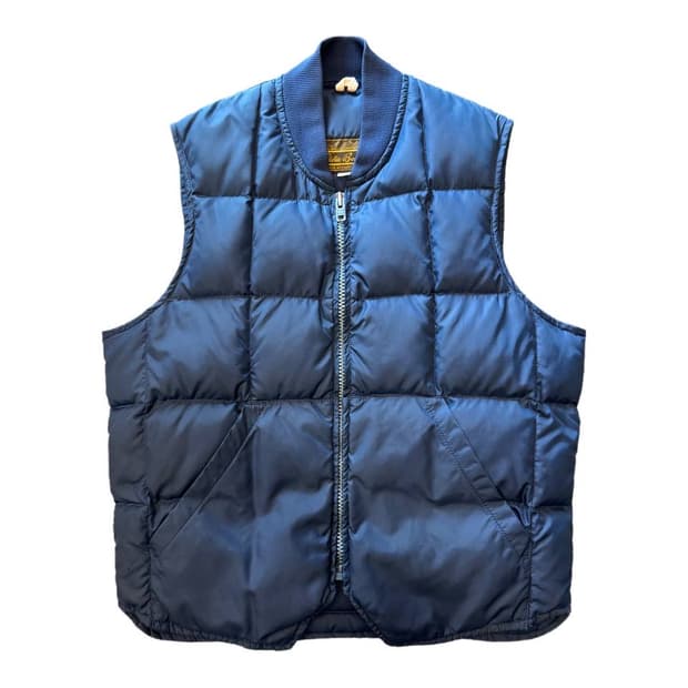 70-80s Eddie Bauer paded nylon down vest