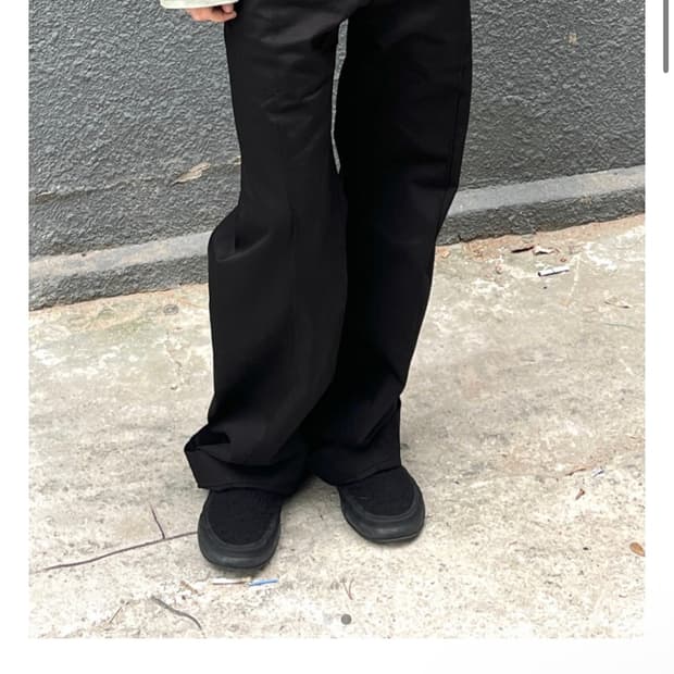 머듈 퍼티그팬츠 블랙