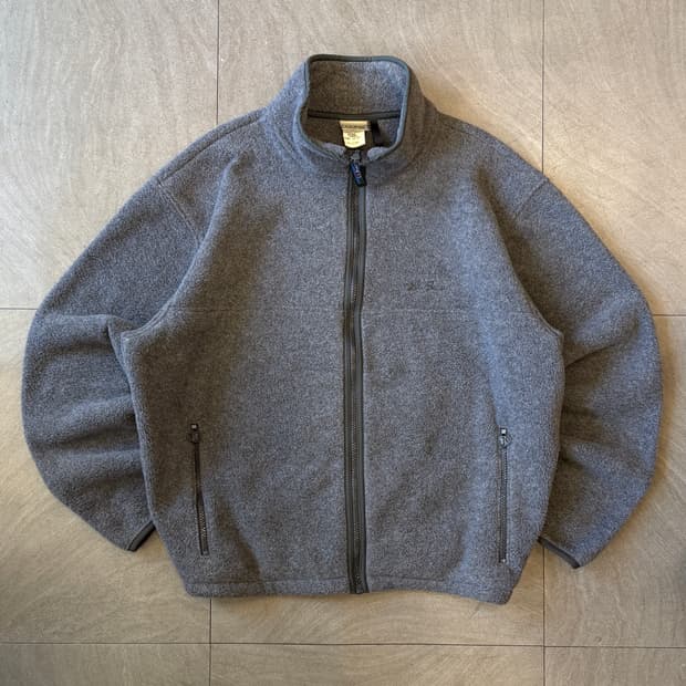 90s L.L.bean 90년대 미국 생산 엘엘빈 그레이 신칠라 플리스 