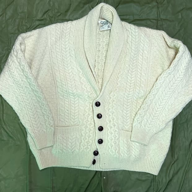 Carraig Donrp 피셔맨 숄카라 스웨터 103-105