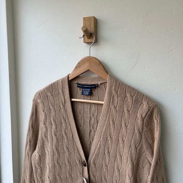 16453 - 폴로 랄프로렌 케이블 니트 울 가디건 (울 40%)