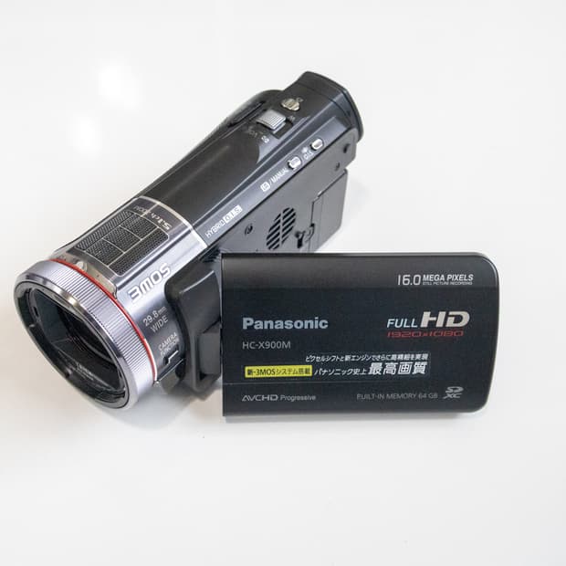Panasonic HC-X900M / 빈티지 디지털 캠코더