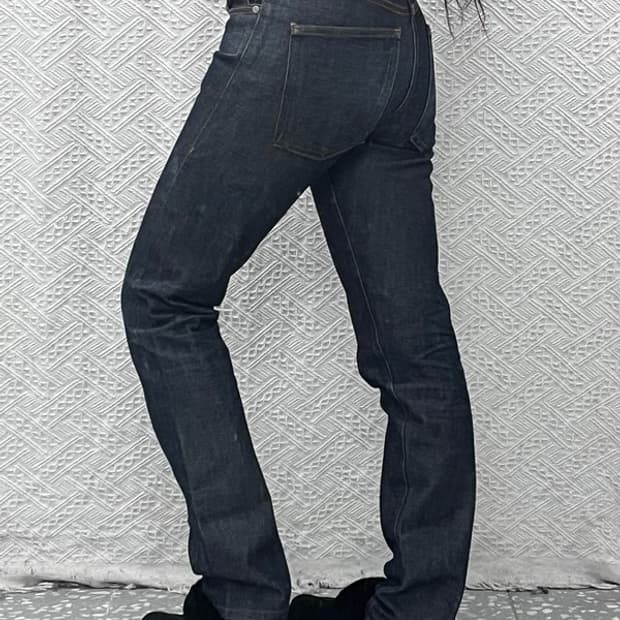 네이키드앤페이머스 모던 캐주얼 셀비지 데님팬츠 28인치 C09804