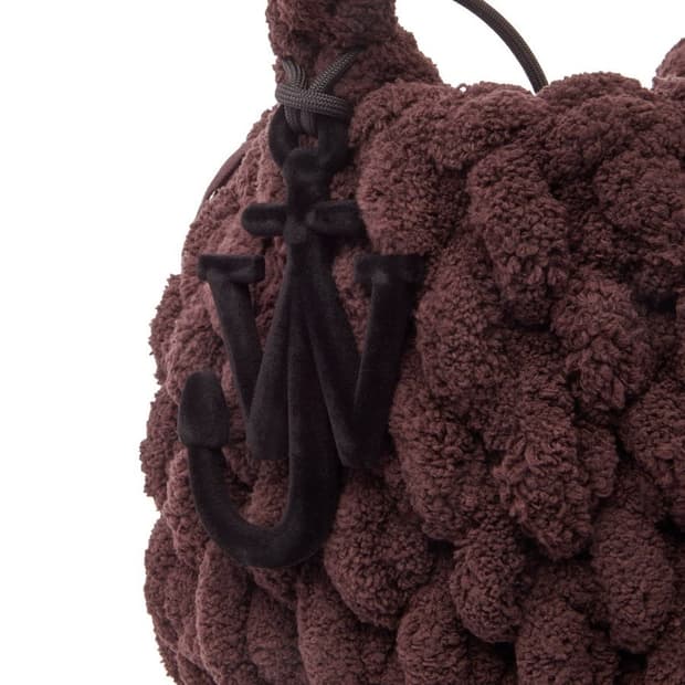 Jw 앤더슨 스몰 블랭킷 쇼퍼백 브라운