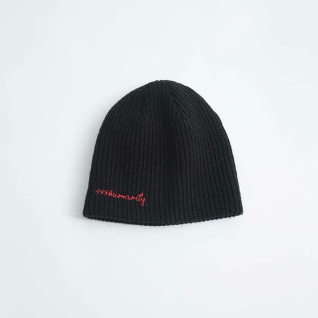 999LAMBSWOOL BEANIE BLACK
