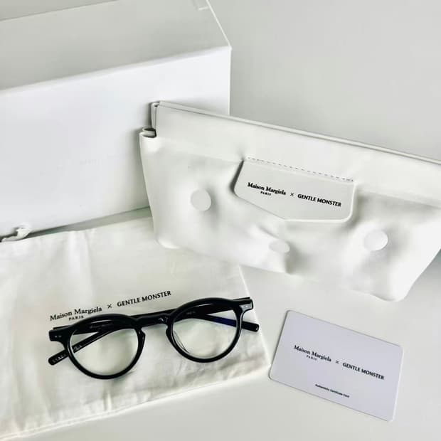 (정품)젠틀몬스터x메종마르지엘라 MM116 01 패션안경
