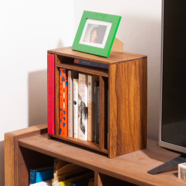 베드룸 미니 책꽂이 핸드메이드