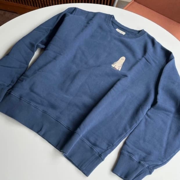 누디진 nudie jeans 고스트 맨투맨  XL새제품 (와이드핏)