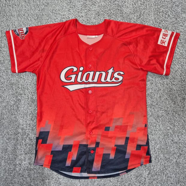 롯데자이언츠 남성 반팔 유니폼 XL