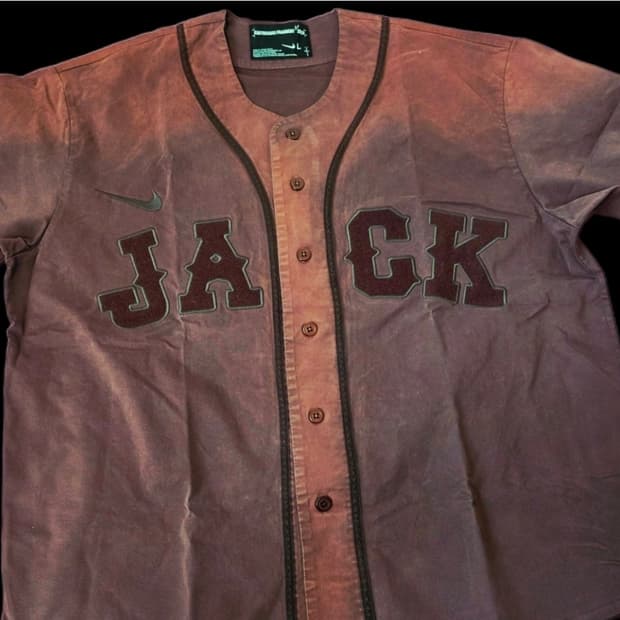 트래비스스캇 프라그먼트 베이스볼셔츠 xl