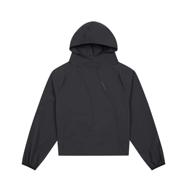 스포츠 일러스트레이티드 후드 아노락 다크 그레이 M