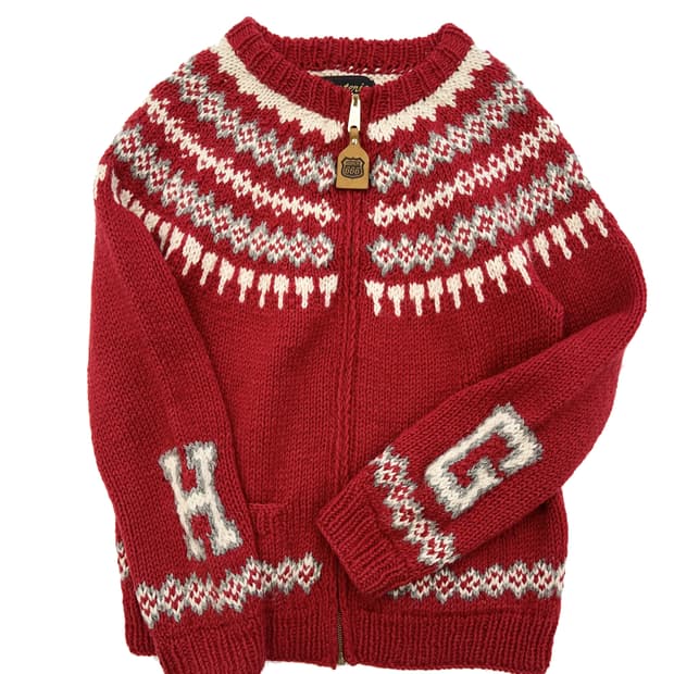 히스테릭글래머 x 캐네디언 스웨터 코위찬