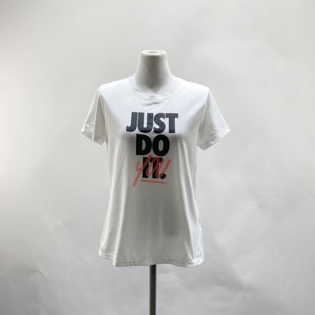 나이키 저스트두잇 여성스포츠반팔티 화이트 S