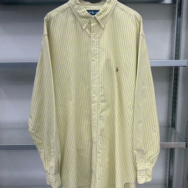 (4XL)폴로 스트라이프 셔츠-M926