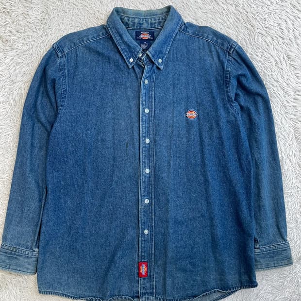디키즈 데님 셔츠/#2576