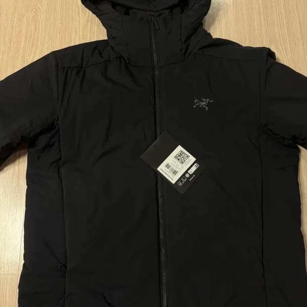 아크테릭스 아톰 헤비웨이트 후디 블랙