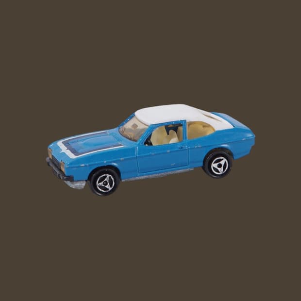 1980년 프랑스 포드 카프리 미니 자동차