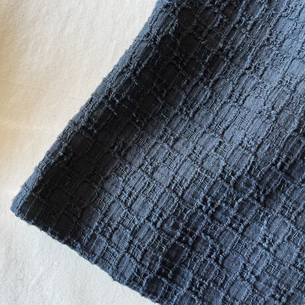 SALVATORE FERRAGAMO black tweed midi ski