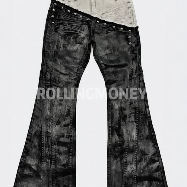 ROLLINGMONEY Patchwork Jean