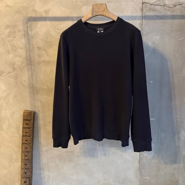 APC 아페쎄 크루넥 맨투맨 남성100