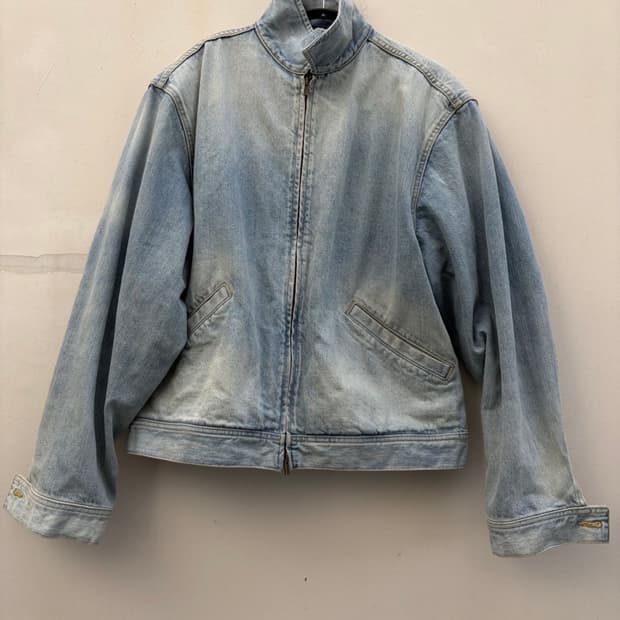 피어오브갓 이터널 크롭 데님 자켓 점퍼  8th 7th 트러커 fog