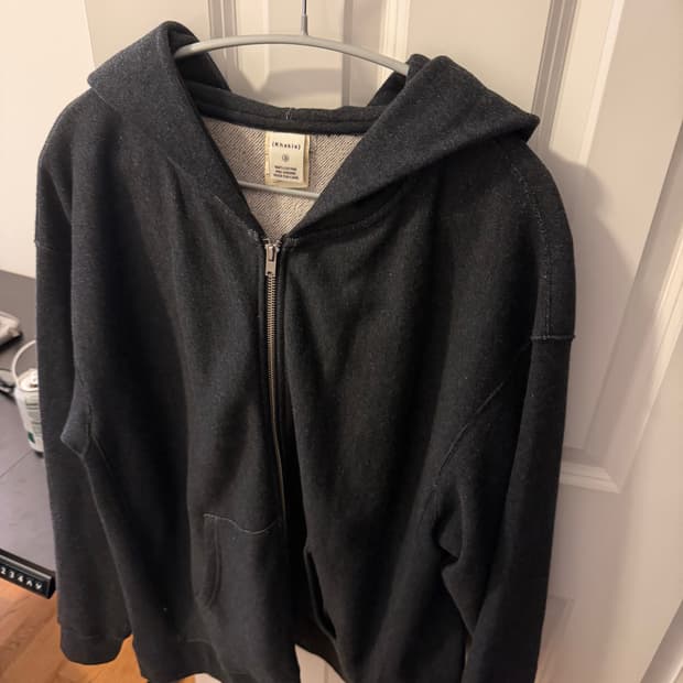 카키스 후드집업