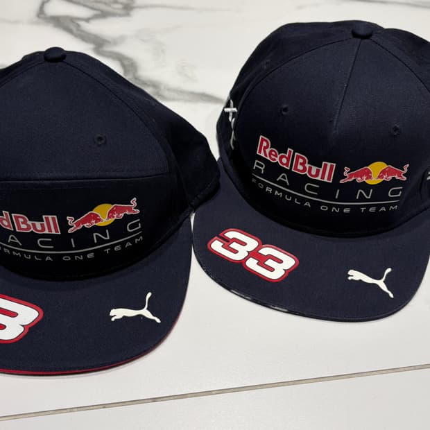(신품) F1 레드불레이싱 드라이버 푸마 모자/볼캡/캡 2개 일괄판매