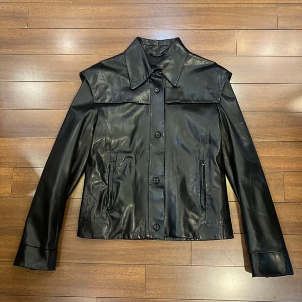 질샌더 양가죽 자켓