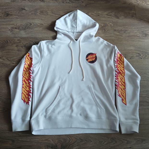 산타크루즈 플레임 후드티