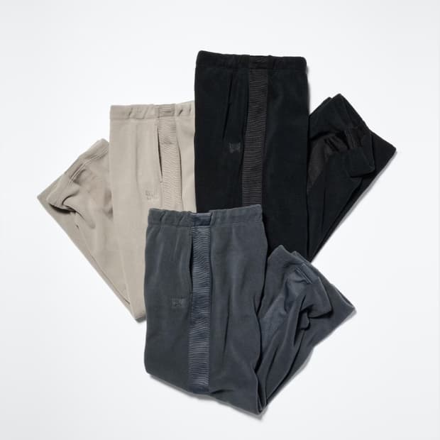 유니클로 니들스 롱기장 블랙