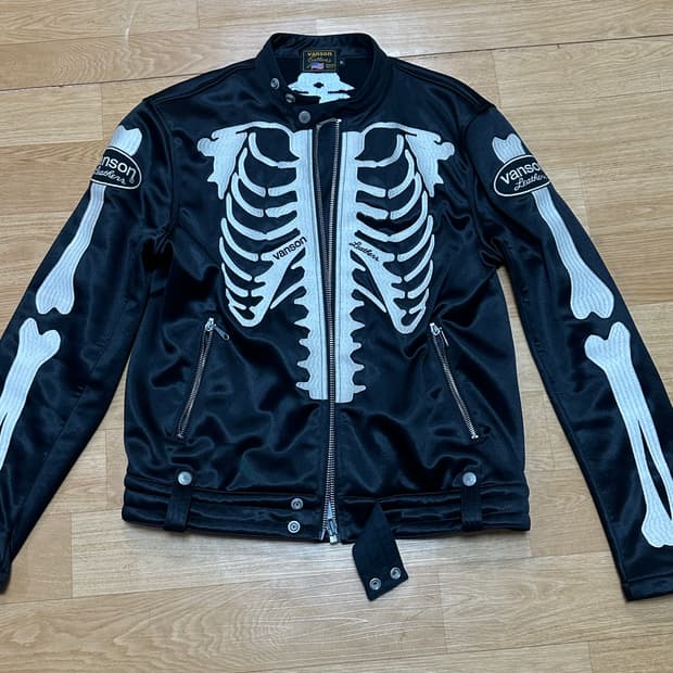 밴슨 라이더 자켓 XL