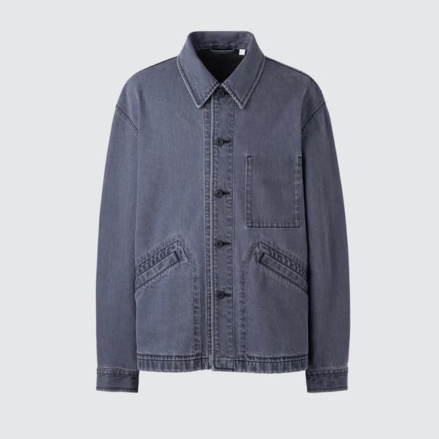 [L] 유니클로U 오버사이즈 데님자켓