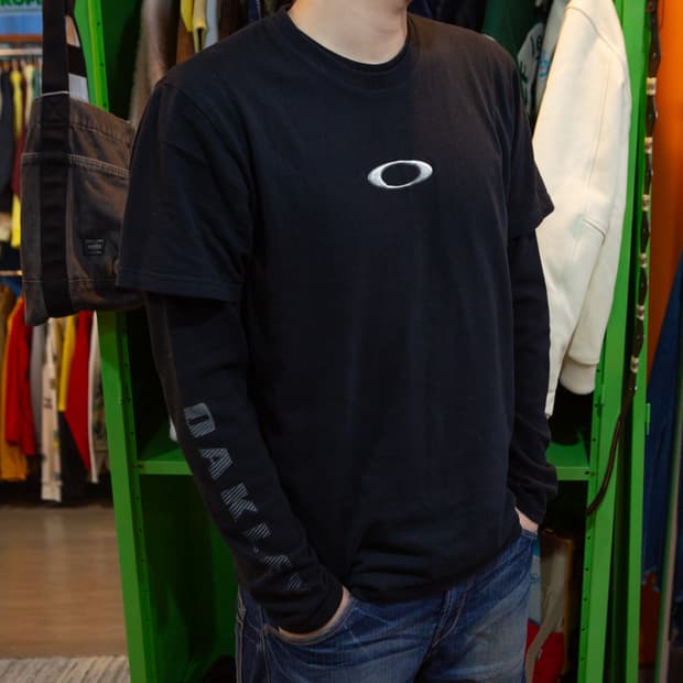 오클리 와플 롱 슬리브 그린