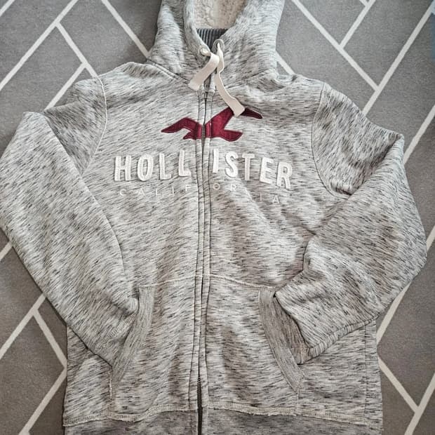 홀리스터 양털!! 후드집업