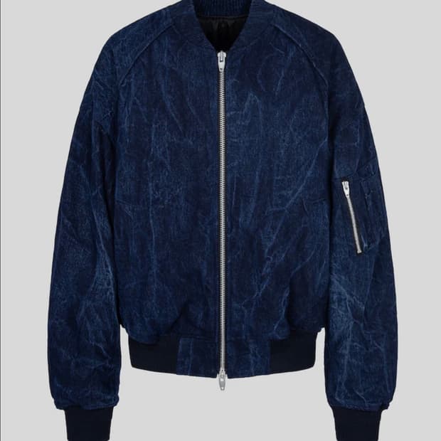 준지 워싱 데님 마원 48 황금 사이즈(거의 새상품)