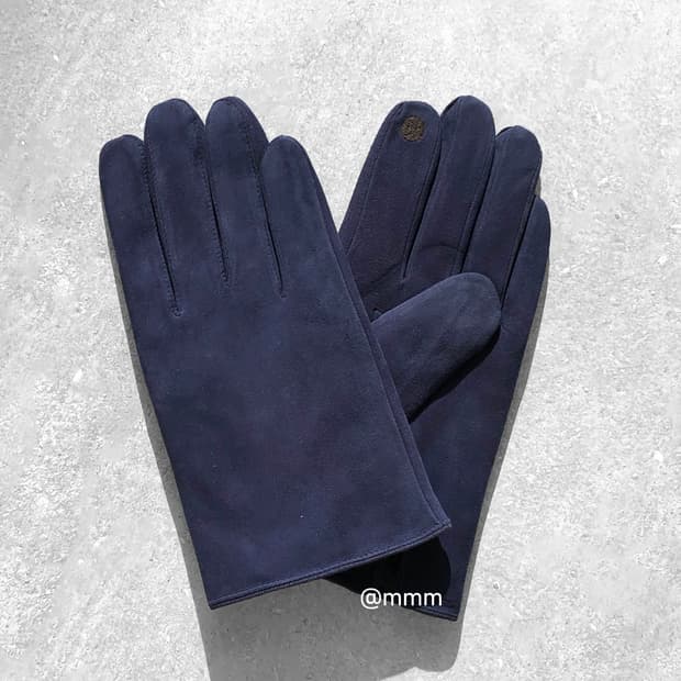 [Unisex] 스웨이드 가죽 장갑 스마트터치