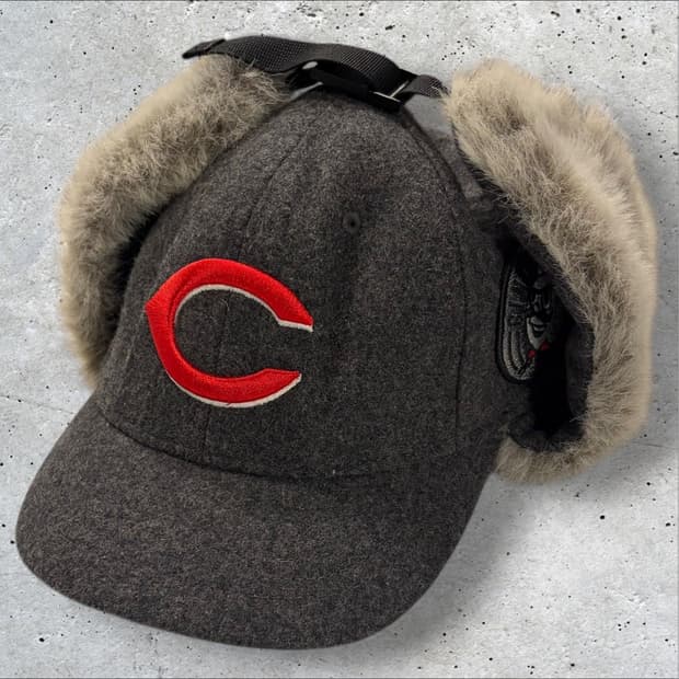 엠엘비 MLB 신시내티 레즈 그레이 귀달이 캡
