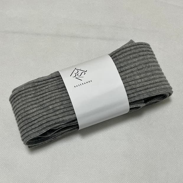 [230-250]베이스레인지 25fw 오버 니삭스/그레이 멜란지