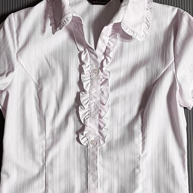 빈티지 반팔 셔츠 (핑크)