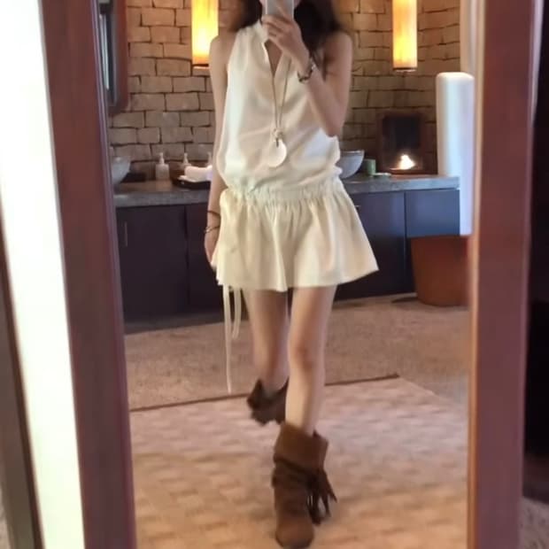 Settle for Moon 세틀포문 헨리넥 원피스 dress